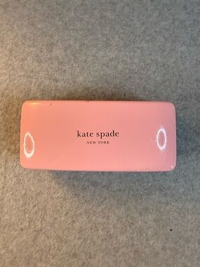 kate spade Pink Glossy Hard Shell Eyeglass Case